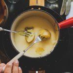 Geitenkaas fondue recept voor 4 personen